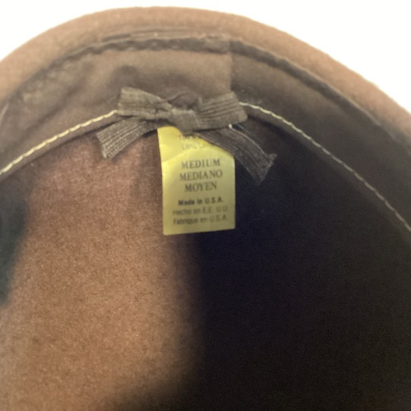 Broner London vintage Mens Wool Ascot Hat Size Medium made in USA Newsboy hat - Picture 7 of 9